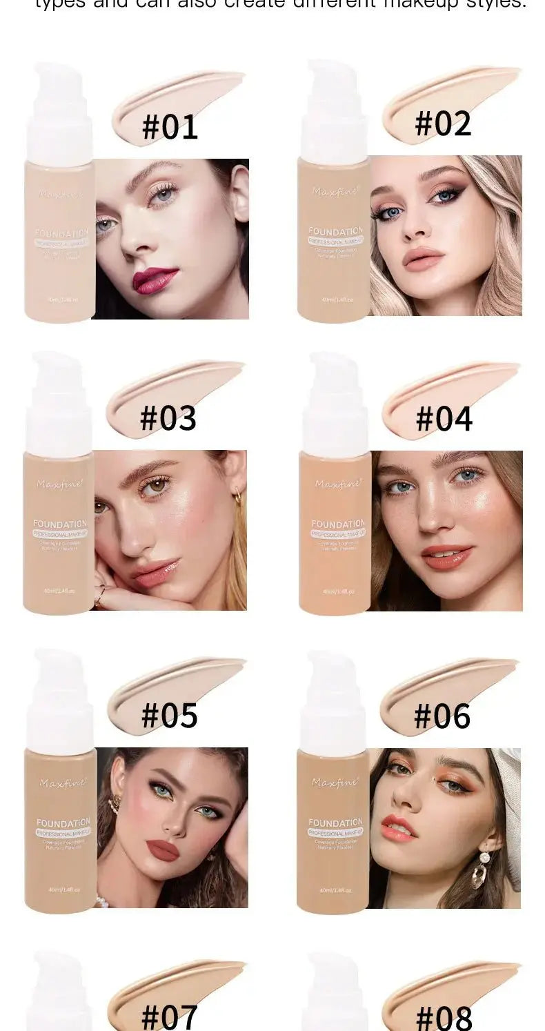 Base líquida Corrector efectivo Maquillaje resistente al agua y al sudor Cosméticos profesionalesMedSurgery Store For Digital HealthMedSurgery Store For Digital Health1005007344865985 - 1010Base líquida Corrector efectivo Maquillaje resistente al agua y al sudor Cosméticos profesionales