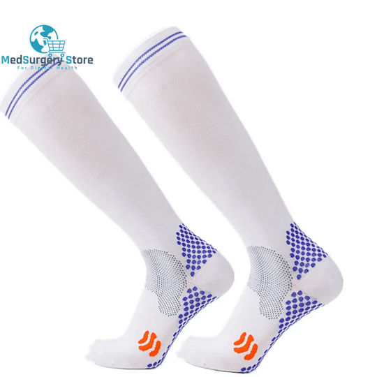 New Compression Socks Men Women Varicose Veins Compression Golfs Crew Middle Tube Crossfit Travel Nurse Socks EU 36-50 Meias