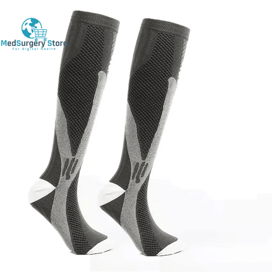 New Compression Socks Men Women Varicose Veins Compression Golfs Crew Middle Tube Crossfit Travel Nurse Socks EU 36-50 Meias