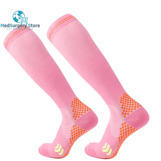 New Compression Socks Men Women Varicose Veins Compression Golfs Crew Middle Tube Crossfit Travel Nurse Socks EU 36-50 Meias