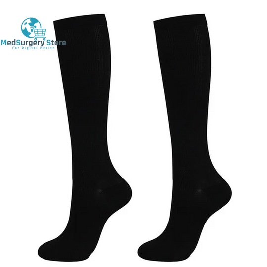 New Compression Socks Men Women Varicose Veins Compression Golfs Crew Middle Tube Crossfit Travel Nurse Socks EU 36-50 Meias