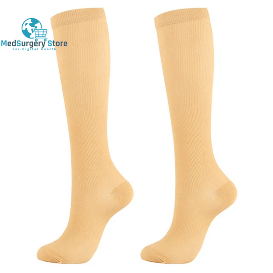 New Compression Socks Men Women Varicose Veins Compression Golfs Crew Middle Tube Crossfit Travel Nurse Socks EU 36-50 Meias