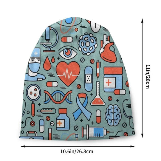 Gorro cálido de invierno Unisex para mujer, gorros tejidos, gorro de enfermera con patrón de enfermería a la moda, gorros para el cuidado de la salud al aire libre, gorros para hombresMedSurgery Store For Digital HealthMedSurgery Store For Digital Health1005008428298148 - 1 - Skullies Beanies Hat1Skullies Beanies HatGorro cálido de invierno Unisex para mujer, gorros tejidos, gorro de enfermera con patrón de enfermería a la moda, gorros para el cuidado de la salud al aire libre, gorros para hombr