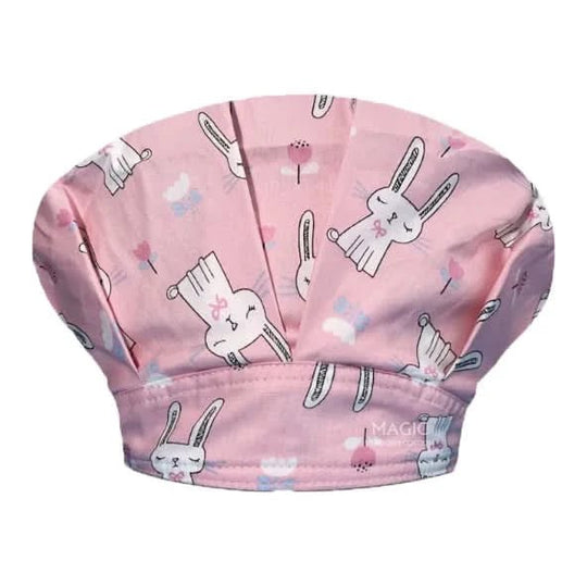 🧢Gorro Quirúrgico Unisex de Algodón – Estampados Divertidos de Animales | Ajustable, Transpirable y Profesional.
